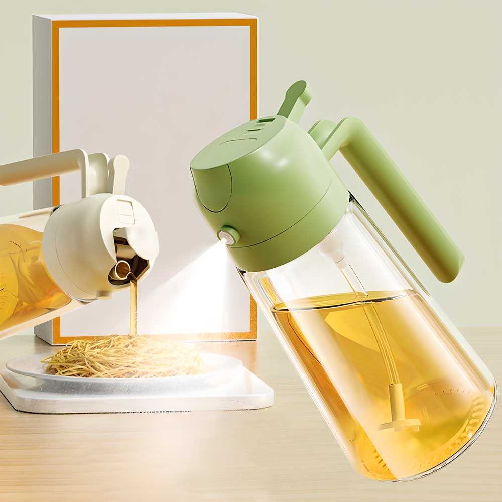 PourEase⢠2 in 1 Oil Dispenser Set
